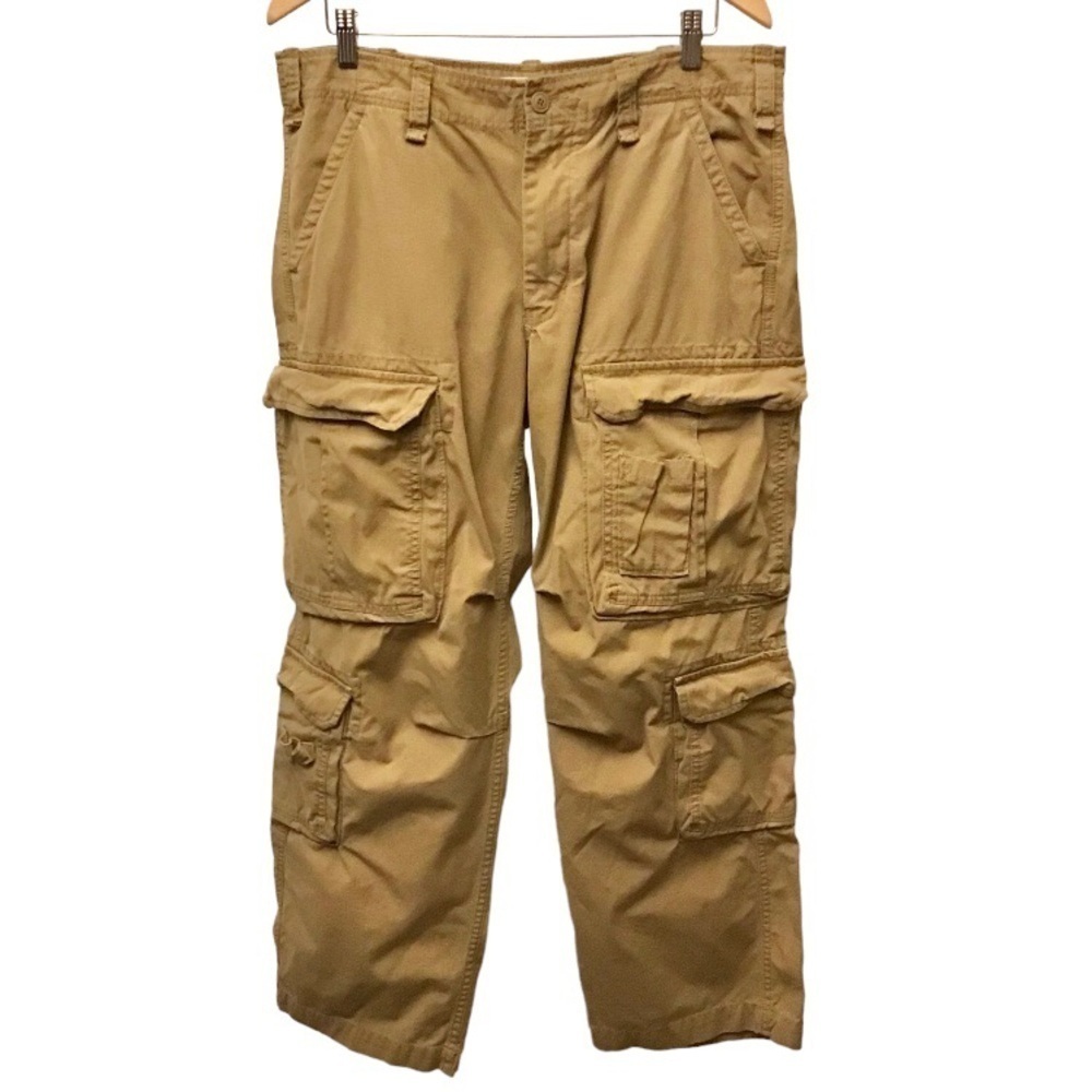 Eddie Bauer 36x29 Cargo Pants Khaki Tan Beige Men’s Hiking Outdoor